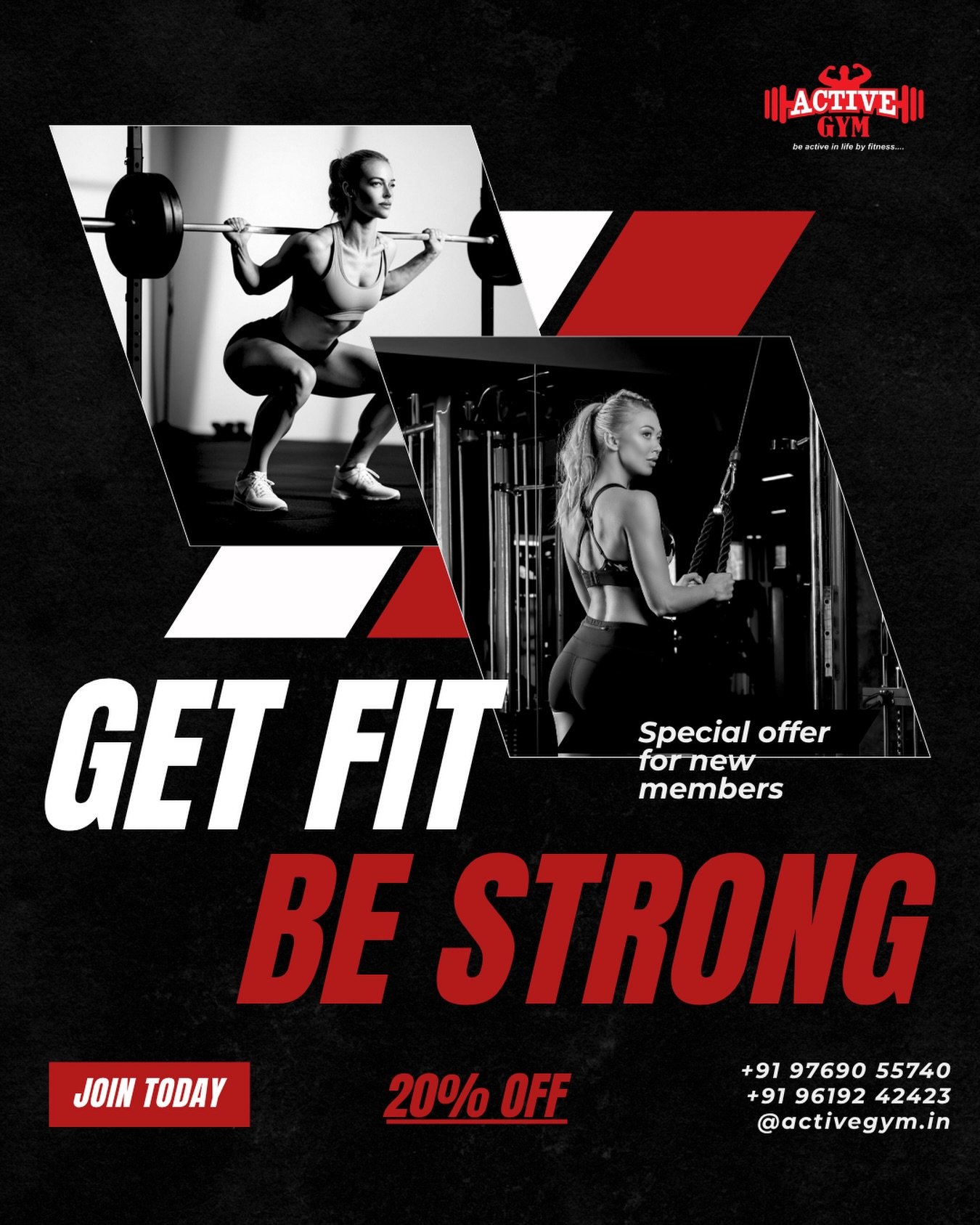 Get Fit Be Strong – 20% Off